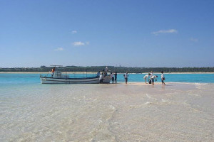 与論島の百合が浜の写真（wikipediaより）